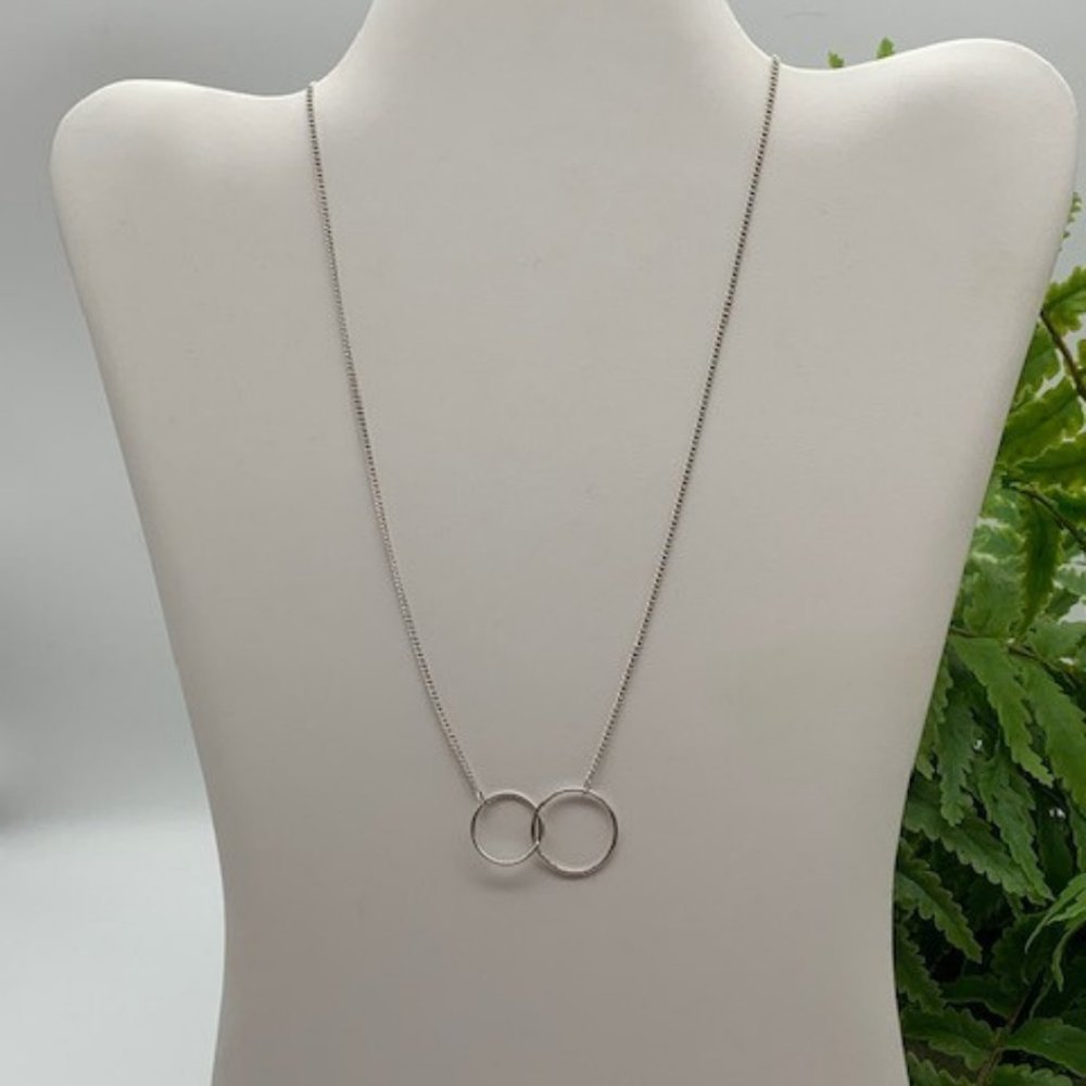 Double Circle Necklace